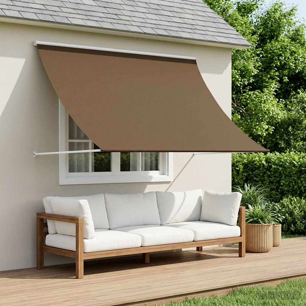Retractable Awning 250 x 150 cm Taupe