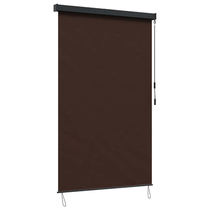Outdoor Roller Blind 160 x 250 cm Brown