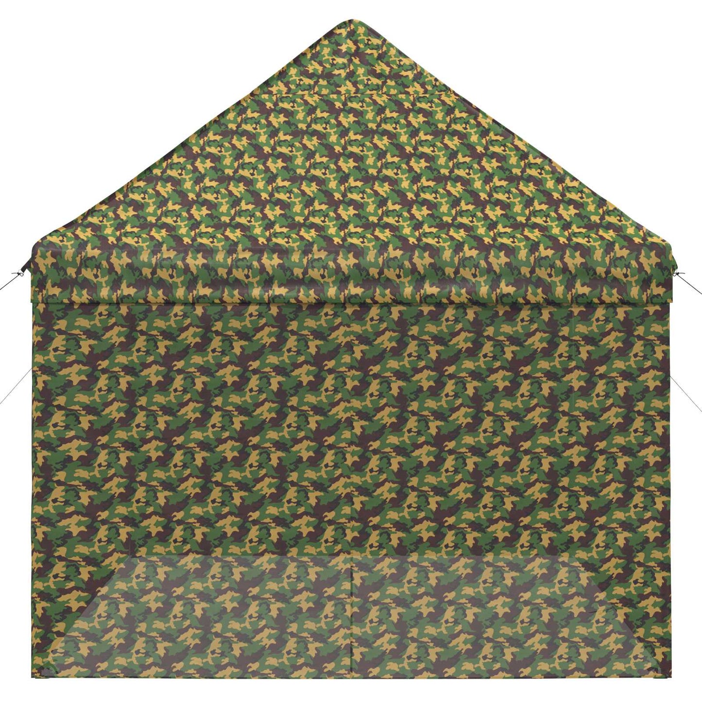 vidaXL Canopy Tent with 4 Sidewalls 2.9 x 4.3 m Army Camouflage 5