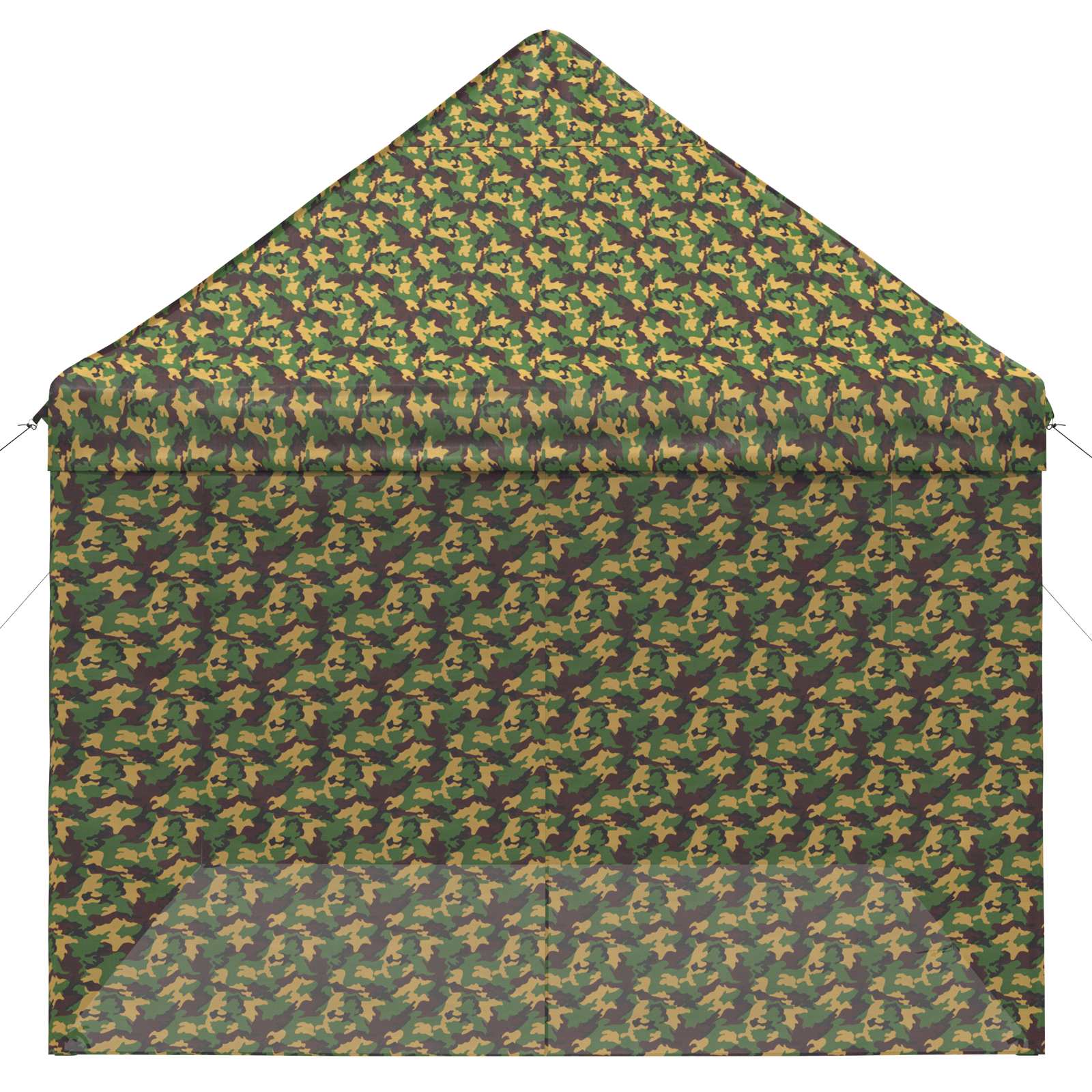 vidaXL Canopy Tent with 4 Sidewalls 2.9 x 4.3 m Army Camouflage 5