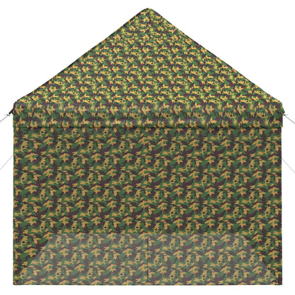 vidaXL Canopy Tent with 4 Sidewalls 2.9 x 4.3 m Army Camouflage 5