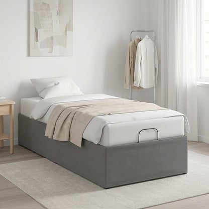 vidaXL Electric Adjustable Bed Frame Dark Grey 200 x 90 x 33.5 cm 4
