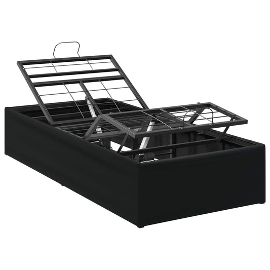 Electric Adjustable Bed Frame 200 x 70 x 33.5 cm Steel Black 70 x 200 cm