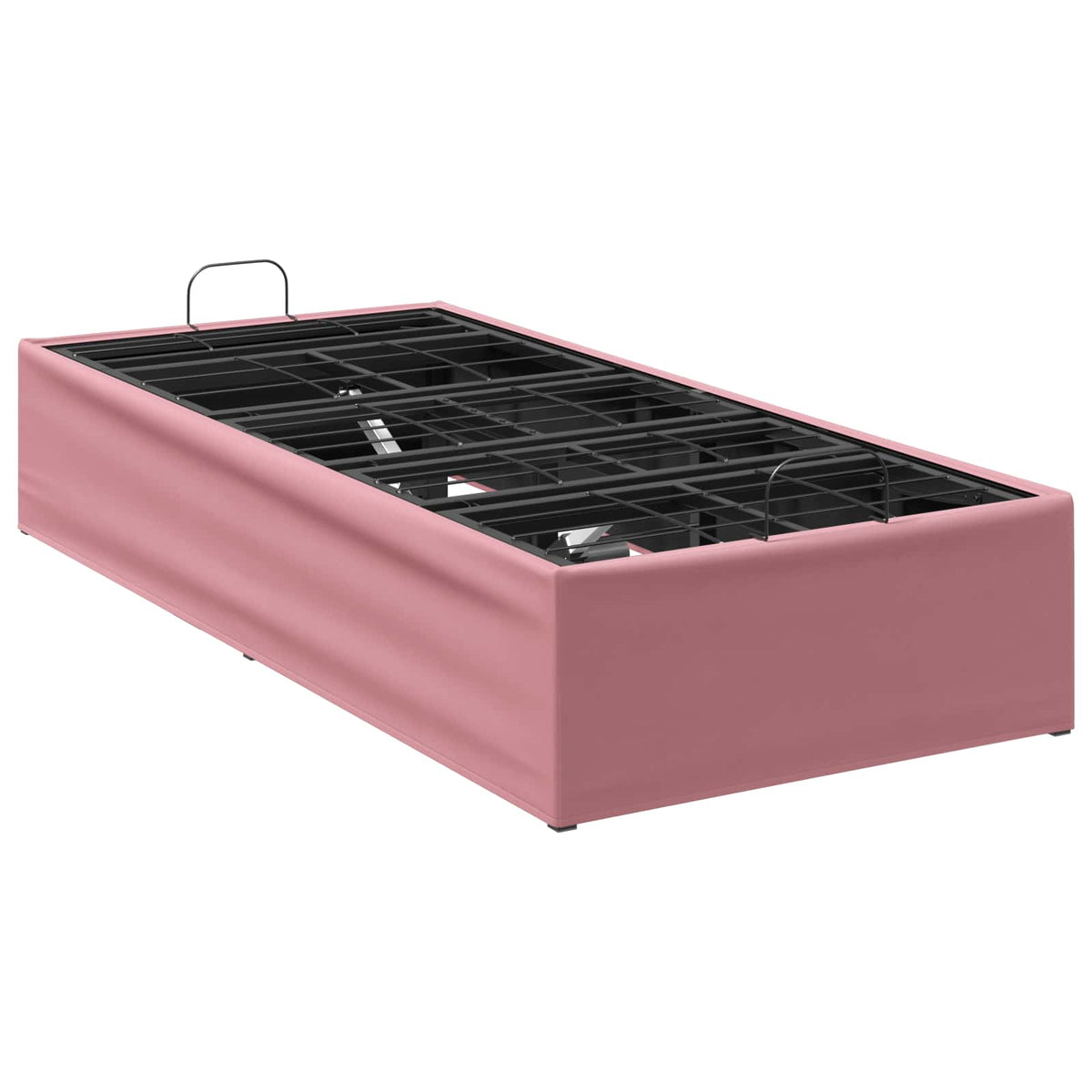 vidaXL Electric Adjustable Bed Frame Pink 200 x 80 x 33.5 cm Steel 5