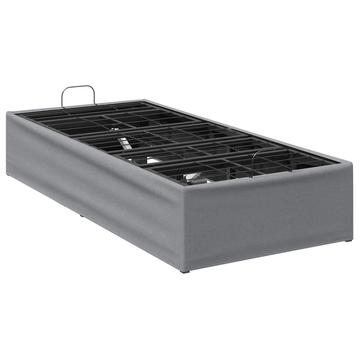 vidaXL Electric Adjustable Bed Frame Light Grey 200 x 90 x 33.5 cm 5