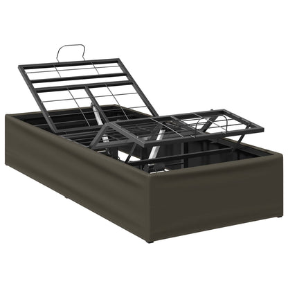 vidaXL Electric Adjustable Bed Frame Grey 200 x 90 x 33.5 cm Steel 2