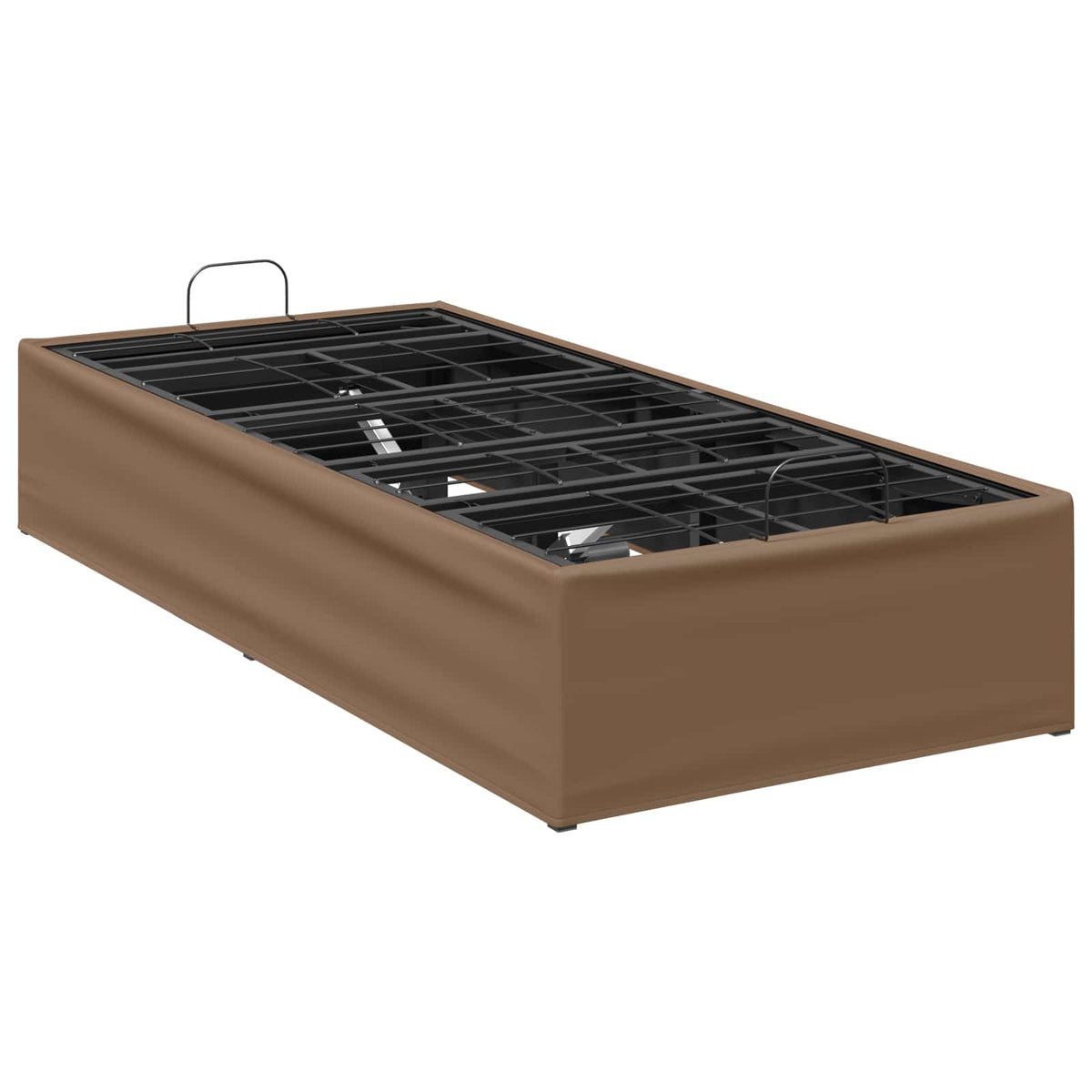 vidaXL Electric Adjustable Bed Frame Tan 200 x 90 x 33.5 cm Steel 5