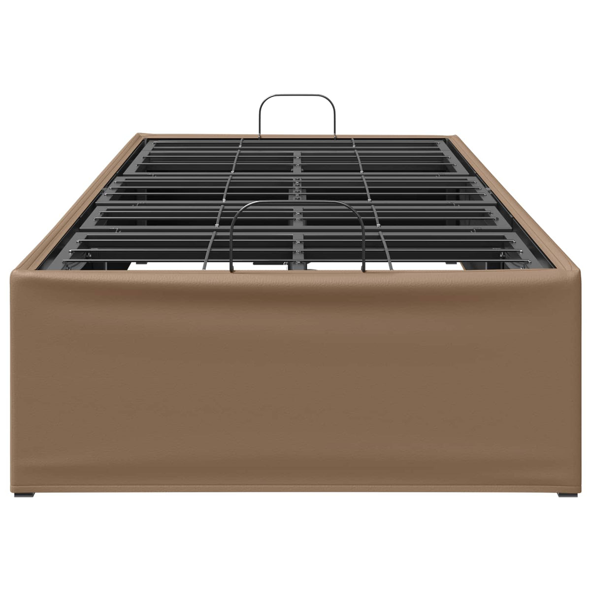 vidaXL Electric Adjustable Bed Frame Tan 200 x 90 x 33.5 cm Steel 6