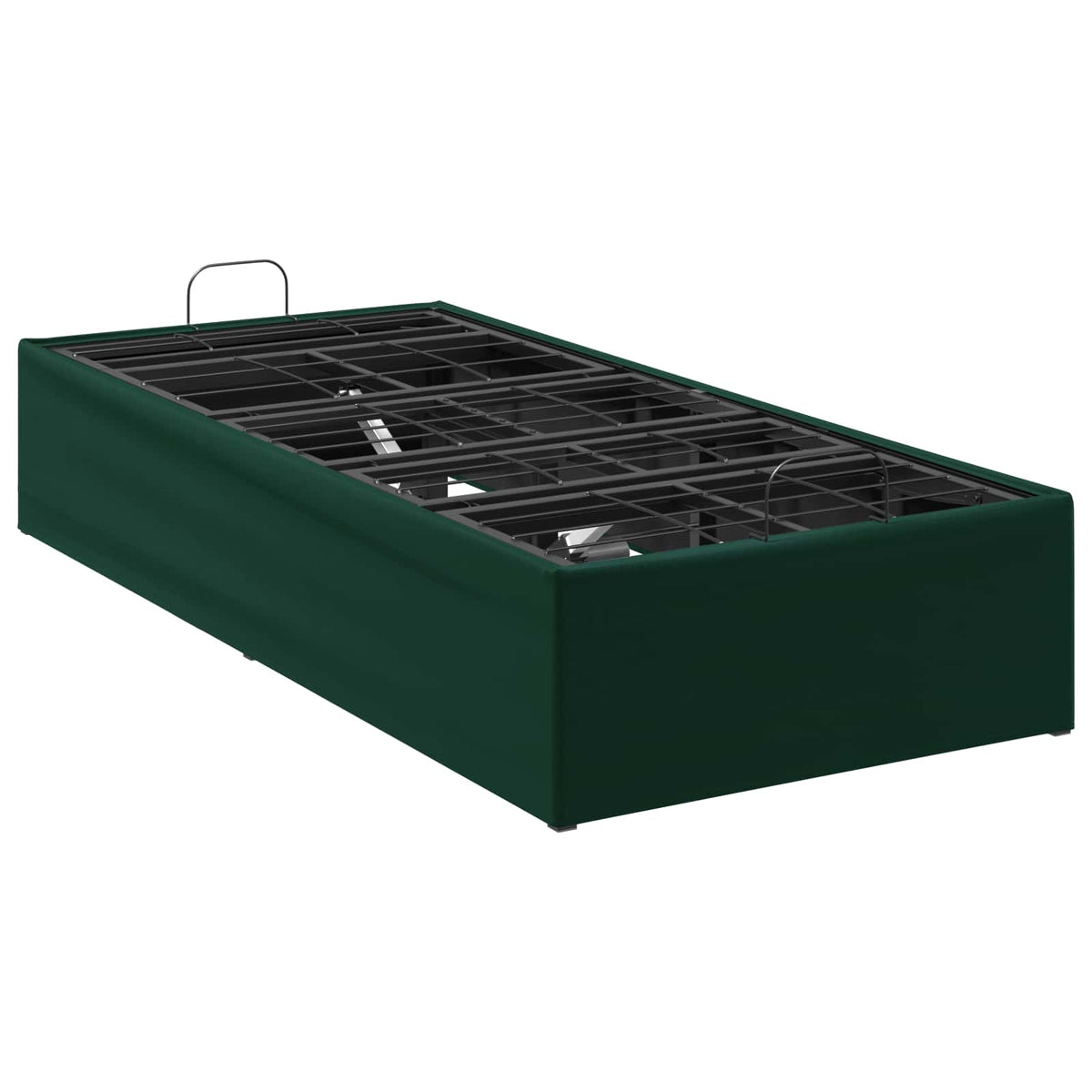 vidaXL Electric Adjustable Bed Frame Forest Green 200 x 90 x 33.5 cm 5