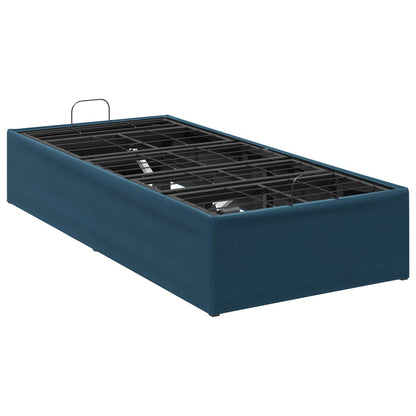 vidaXL Electric Adjustable Bed Frame Blue 200 x 90 x 33.5 cm Steel 5