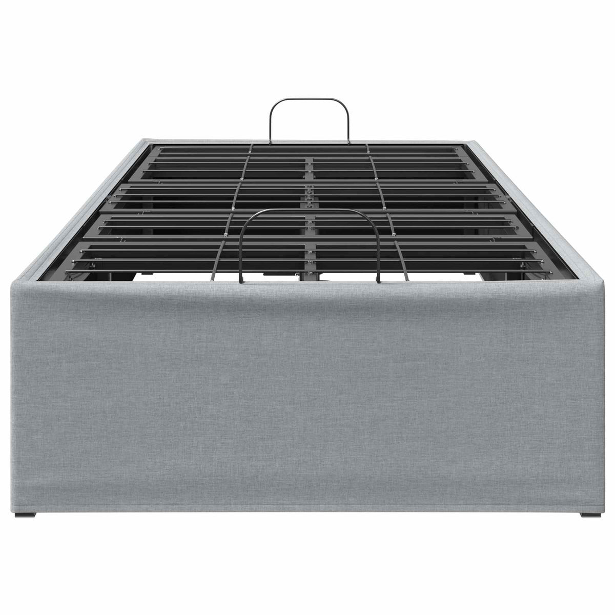 vidaXL Electric Adjustable Bed Frame Light Grey 200 x 100 x 33.5 cm 6