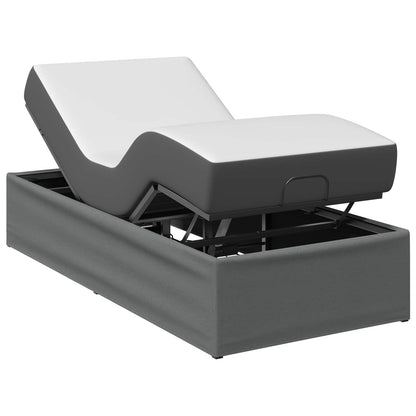 vidaXL Electric Adjustable Bed Frame Dark Grey 200 x 100 x 33.5 cm 3