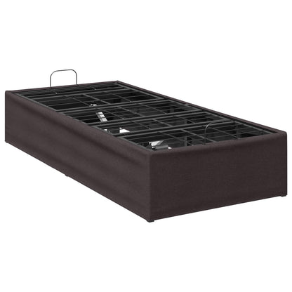 vidaXL Electric Adjustable Bed Frame Brown 200 x 100 x 33.5 cm Steel 5