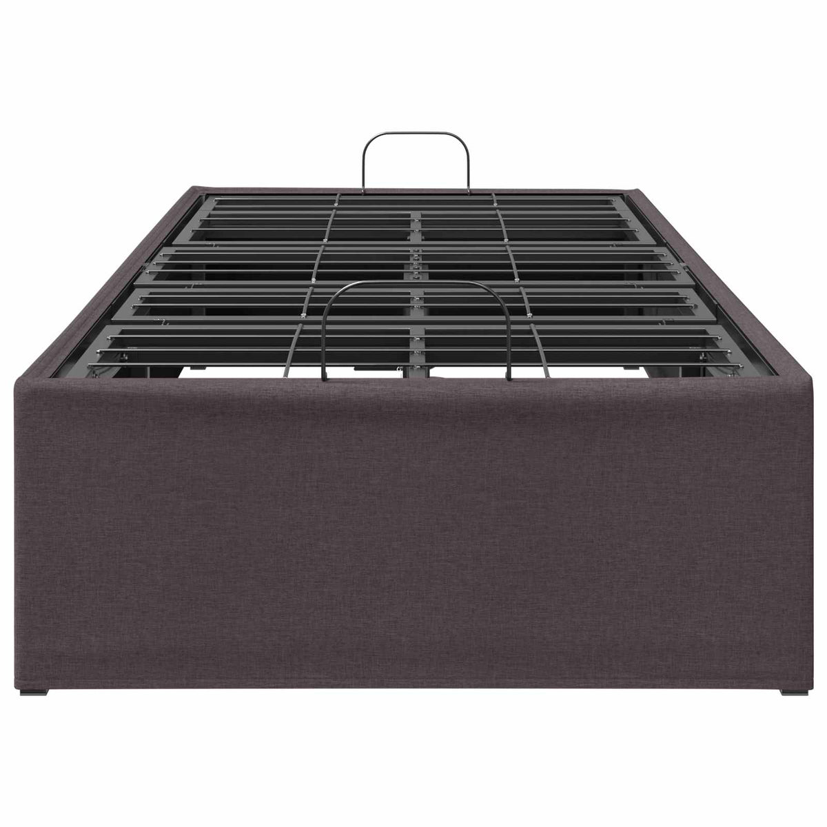 vidaXL Electric Adjustable Bed Frame Brown 200 x 100 x 33.5 cm Steel 6