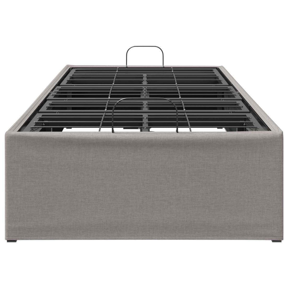 vidaXL Electric Adjustable Bed Frame Taupe 200 x 100 x 33.5 cm Steel 6