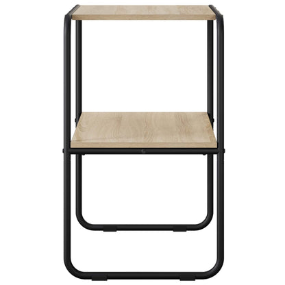 Console Table 100 x 42.5 x 70 cm Engineered Wood Sonoma oak