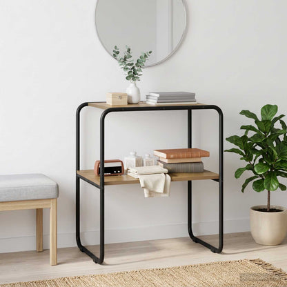 Console Table 100 x 42.5 x 70 cm Engineered Wood Artisan oak