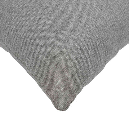 Cushion Cover HEERLEN Fabric 12 pcs 40 x 80 cm Cloud Grey