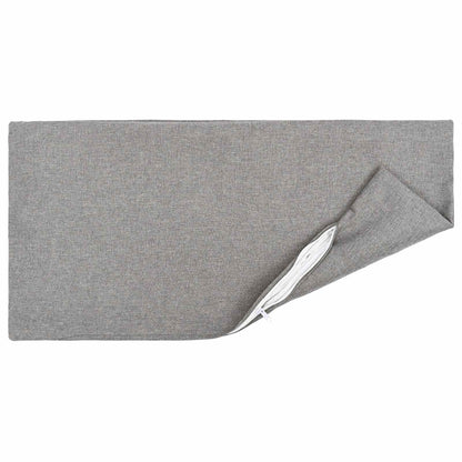 Cushion Cover HEERLEN Fabric 12 pcs 40 x 80 cm Cloud Grey