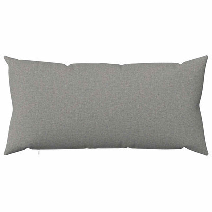 Cushion Cover HEERLEN Fabric 12 pcs 40 x 80 cm Cloud Grey