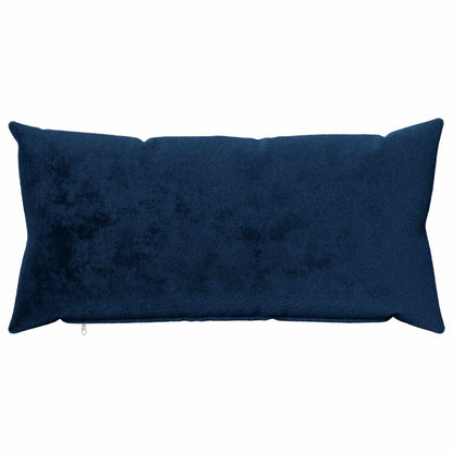vidaXL Cushion Cover 12 pcs HEERLEN Navy Blue 40 x 80 cm Flannel 3