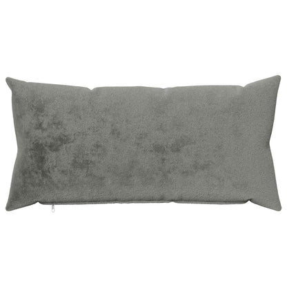 vidaXL Cushion Cover 12 pcs HEERLEN Dark Grey 40 x 80 cm Flannel 3
