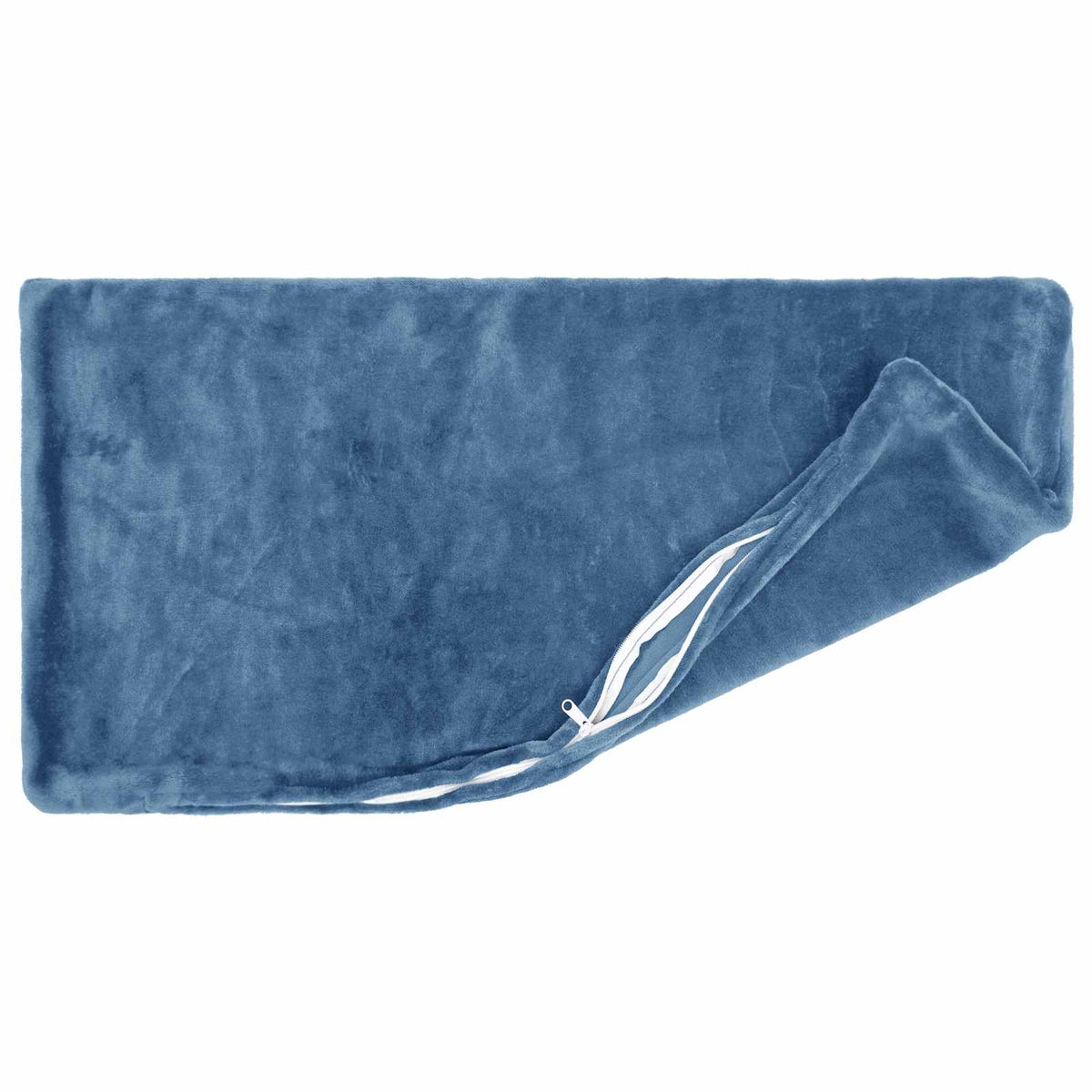 vidaXL Cushion Cover 12 pcs HEERLEN Light Blue 40 x 80 cm Flannel 4
