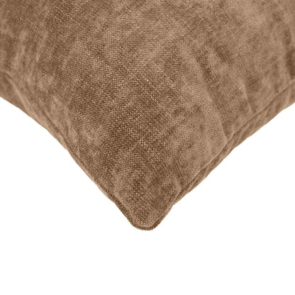 vidaXL Cushion Cover 6 pcs HEERLEN Brown 50 x 70 cm Chenille Fabric 4