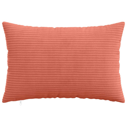 vidaXL Cushion Cover 6 pcs HEERLEN Red Orange 50 x 80 cm Corduroy 3