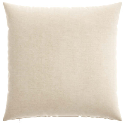 vidaXL Cushion Cover 6 pcs HEERLEN Cream 60 x 60 cm Chenille Fabric 3