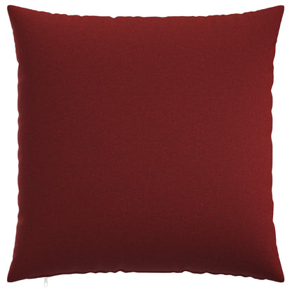 vidaXL Cushion Cover 6 pcs HEERLEN Wine Red 80 x 80 cm Fabric 3