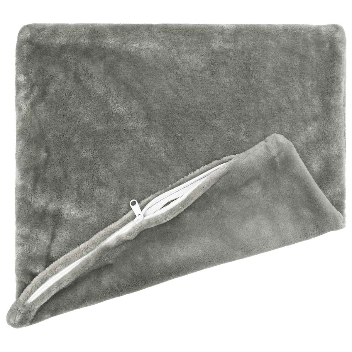 vidaXL Cushion Cover 6 pcs HEERLEN Dark Grey 80 x 80 cm Flannel 4