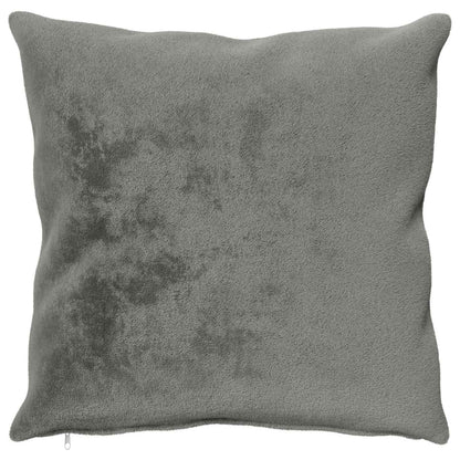 vidaXL Cushion Cover 6 pcs HEERLEN Dark Grey 80 x 80 cm Flannel 3
