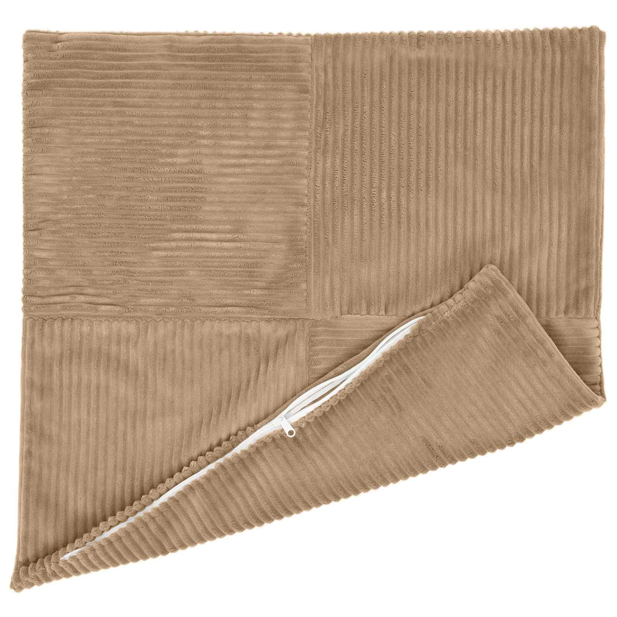 vidaXL Cushion Cover 6 pcs ALMELO Brown 60 x 60 cm Corduroy 4