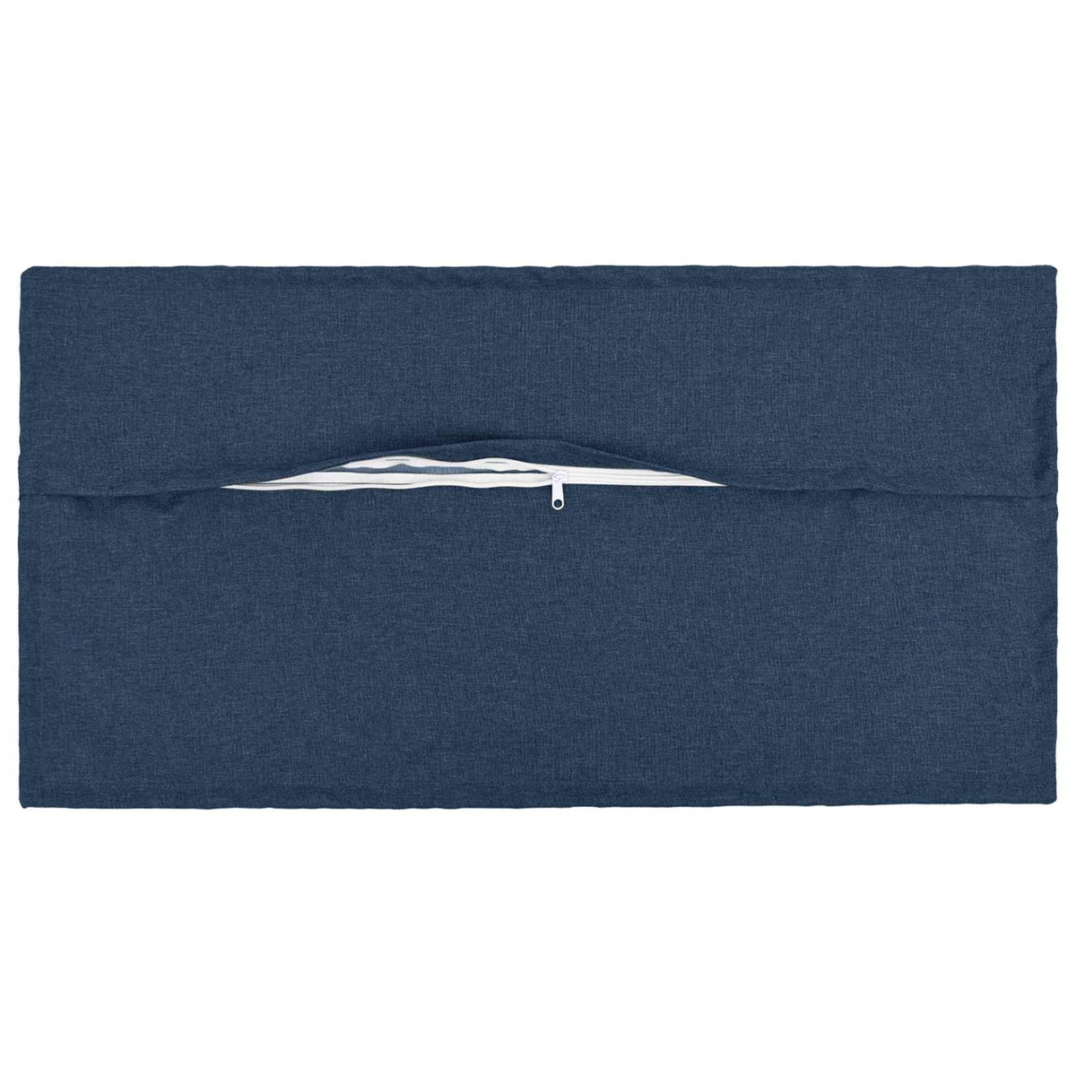 Cushion Cover HOUTEN 40 x 80 cm Faux Linen 12 pcs Blue