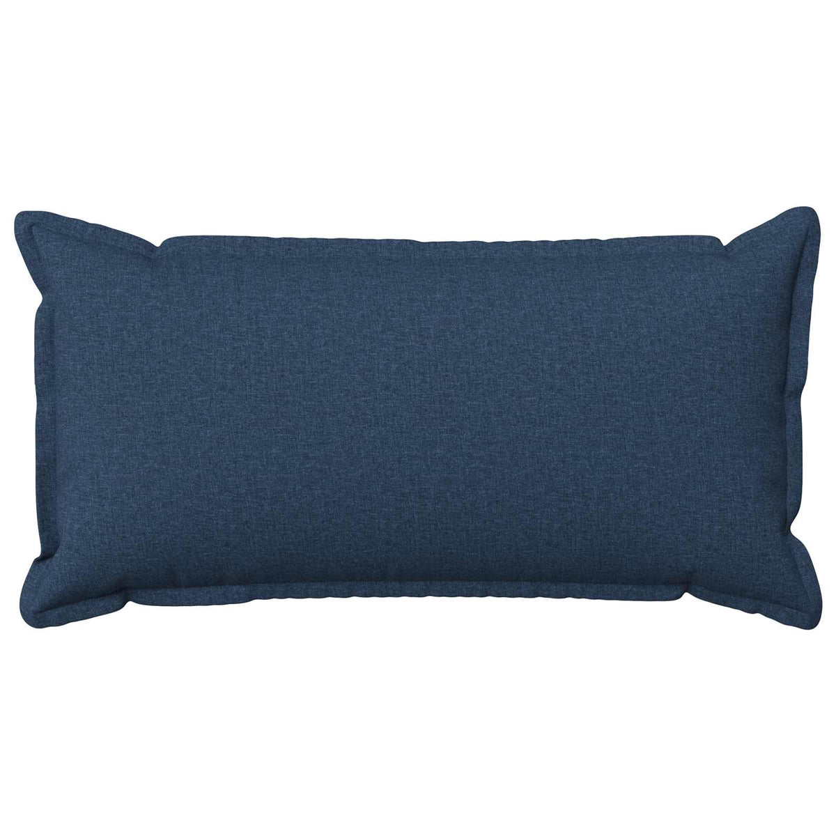 Cushion Cover HOUTEN 40 x 80 cm Faux Linen 12 pcs Blue