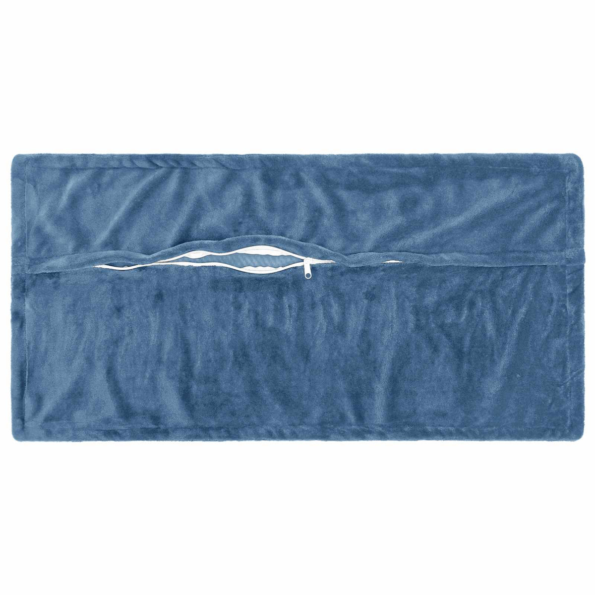 vidaXL Cushion Cover 12 pcs HOUTEN Light Blue 40 x 80 cm Flannel 4
