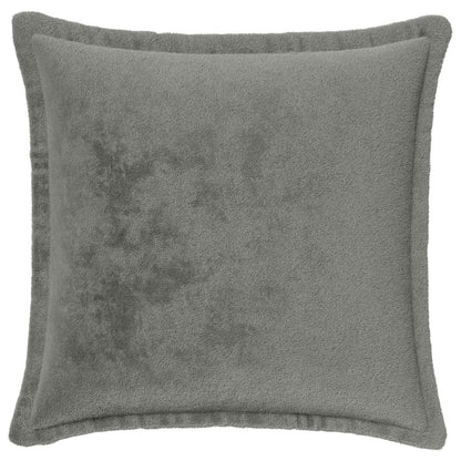 vidaXL Cushion Cover 12 pcs HOUTEN Dark Grey 45 x 45 cm Flannel 3