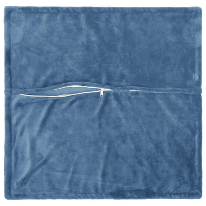 vidaXL Cushion Cover 12 pcs HOUTEN Light Blue 45 x 45 cm Flannel 4