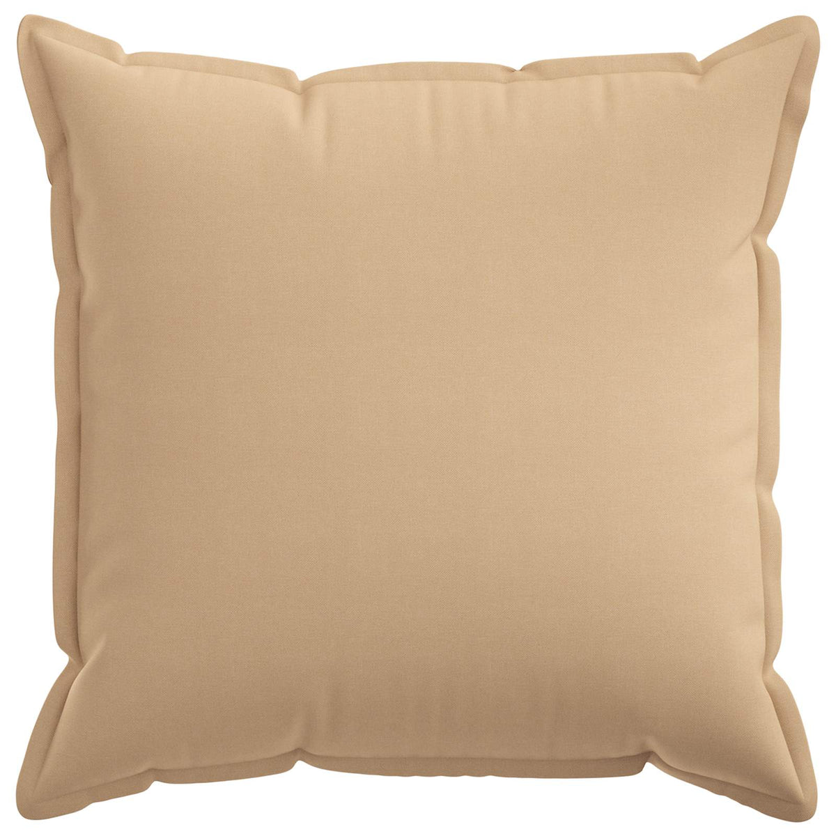 Cushion Cover HOUTEN 80 x 80 cm Faux Linen 6 pcs Cream