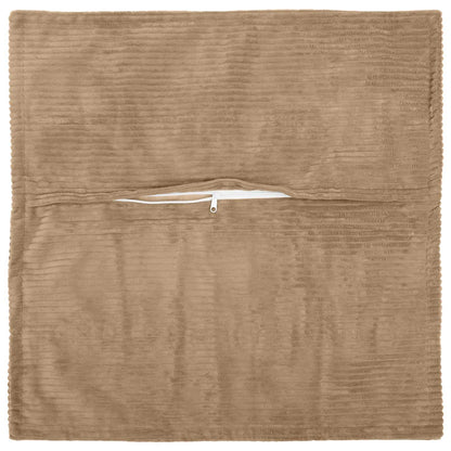 vidaXL Cushion Cover 6 pcs HOUTEN Brown 80 x 80 cm Corduroy 4