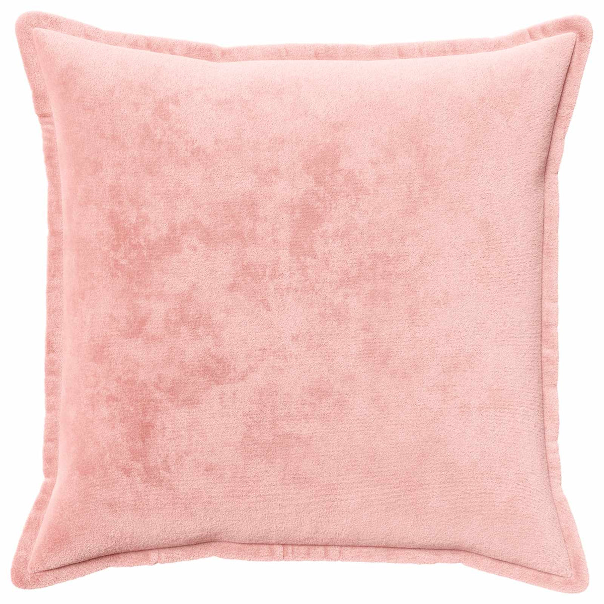 Cushion Cover 2 pcs HOUTEN Flannel Piped Design Pink 80 x 80 cm