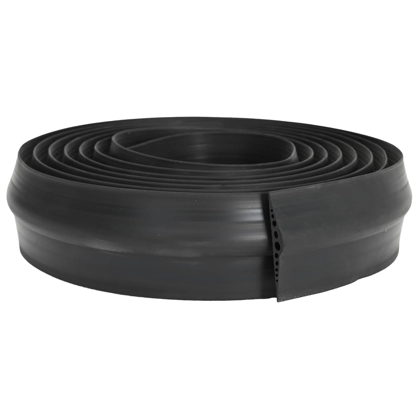 vidaXL Garage Floor Seal Black 155 x 28 mm 8 m EPDM Rubber 2
