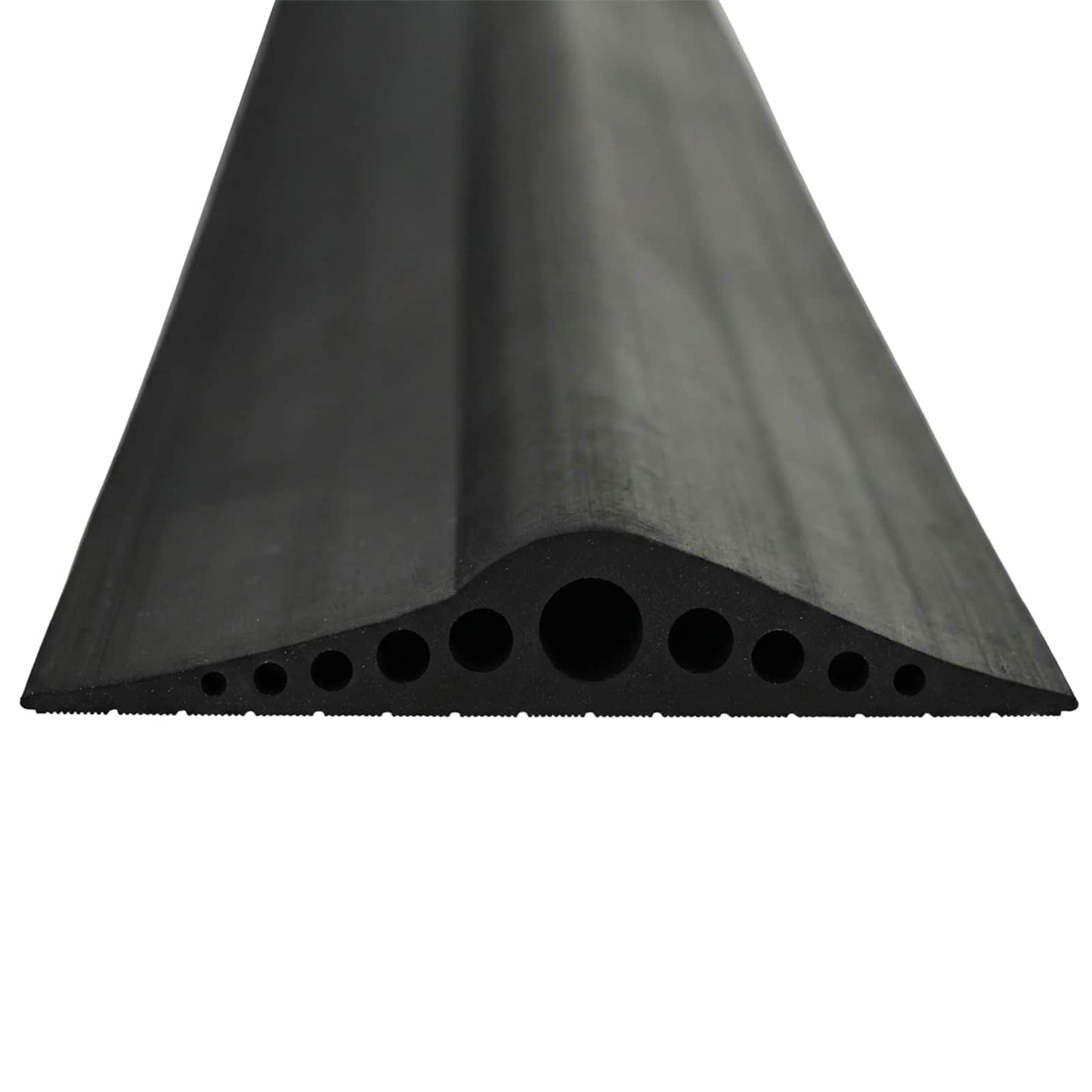 vidaXL Garage Floor Seal Black 155 x 28 mm 8 m EPDM Rubber 3