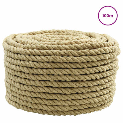 Boat Rope Length 100 m Natural 10 mm