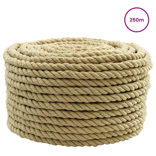 vidaXL Boat Rope 16 mm 250 m Natural 2