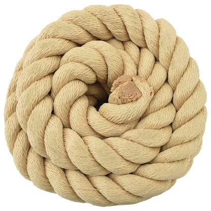 Boat Rope Length 25 m Natural 50 mm