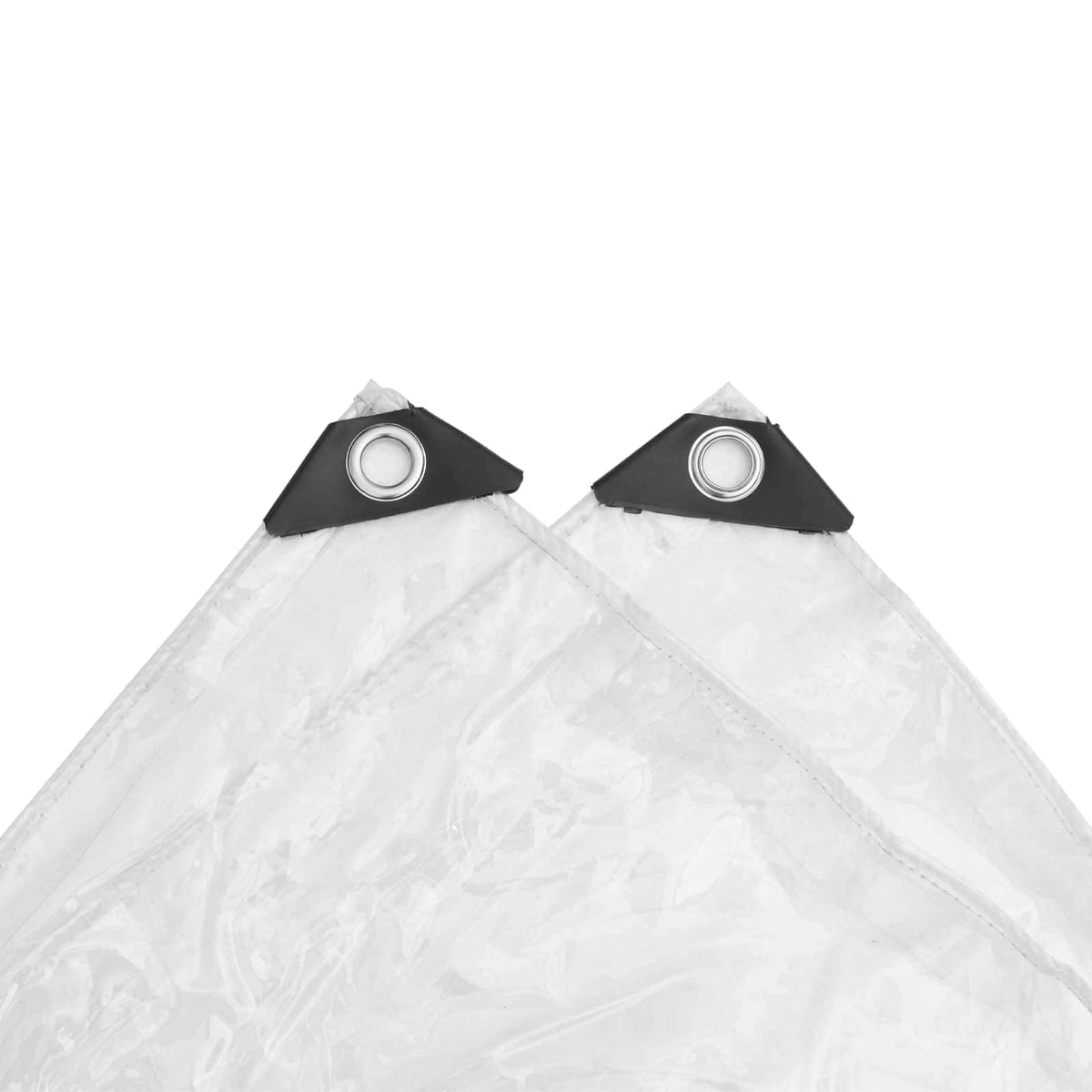 Plant Cover with Eyelets PVC Width 1 m 12 m