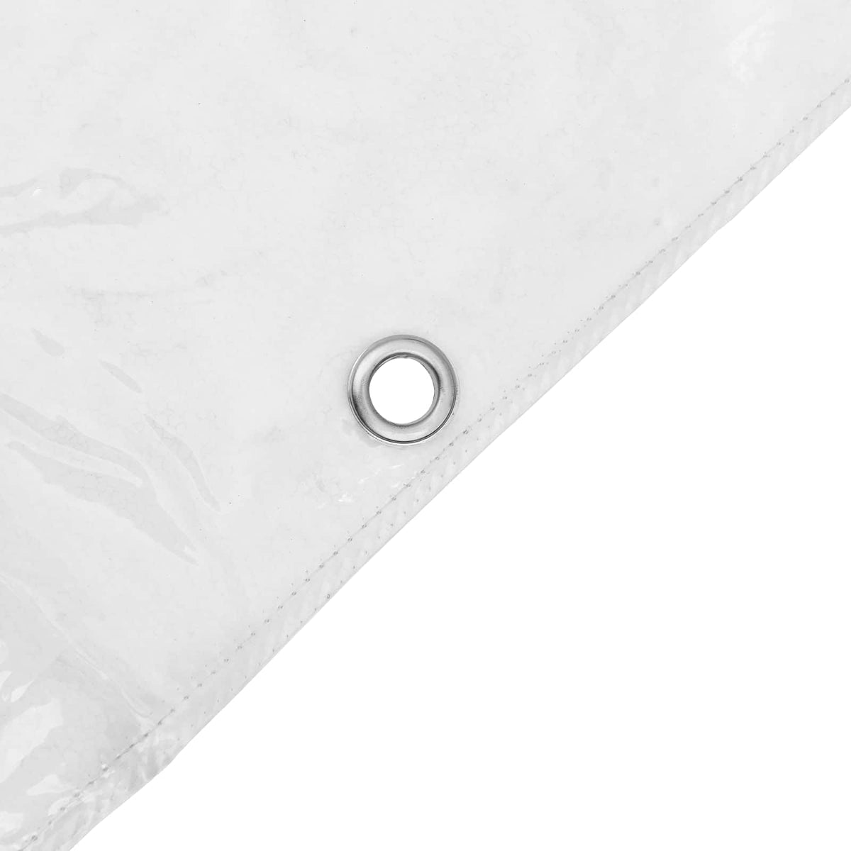 Plant Cover with Eyelets PVC Width 1 m 12 m