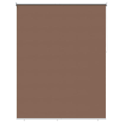 Outdoor Roller Blind UV Protection (W H) Drop 230 cm Taupe 160 cm
